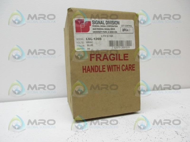 FEDERAL SIGNAL LSL-120B LITESTAK *FACTORY SEALED*