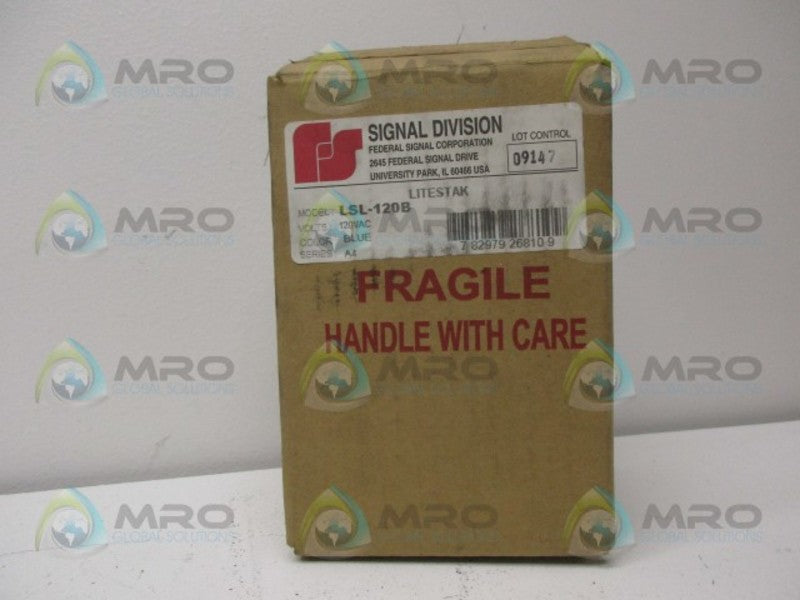 FEDERAL SIGNAL LSL-120B LITESTAK *NEW IN BOX*