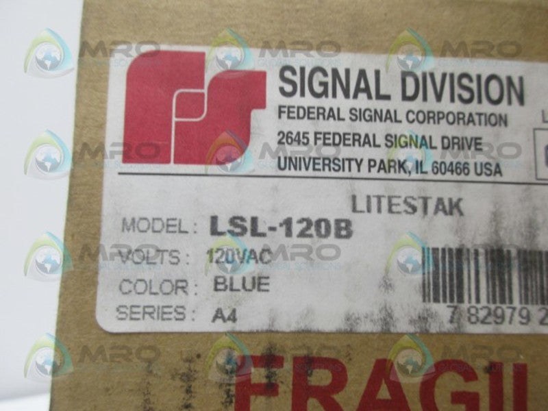FEDERAL SIGNAL LSL-120B LITESTAK *NEW IN BOX*