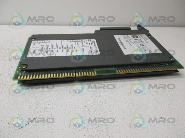 ALLEN BRADLEY 1771-ASB SER. E F/W J REMOTE I/O ADAPTER MODULE *NEW NO BOX*