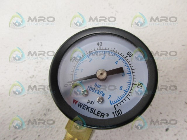 WEKSLER UA15C8L GAUGE *NEW IN BOX*