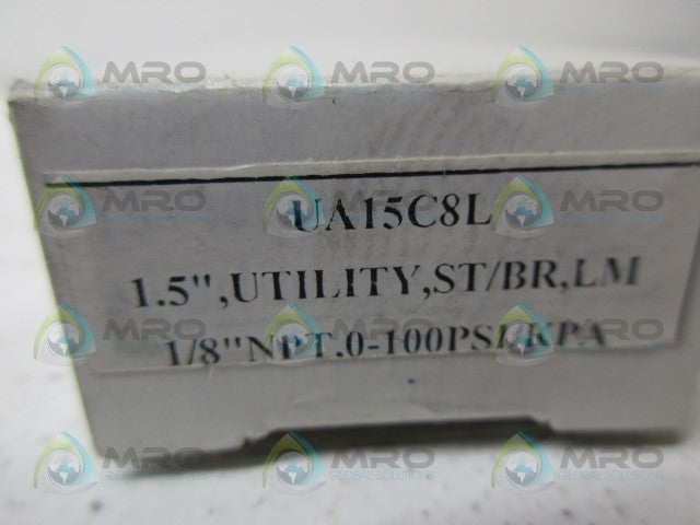 WEKSLER UA15C8L GAUGE *NEW IN BOX*