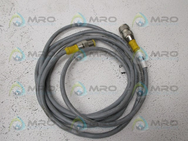 TURCK RK4.4T-2-RS-4.4T EURO FAST MOLDED CORDSET *USED*
