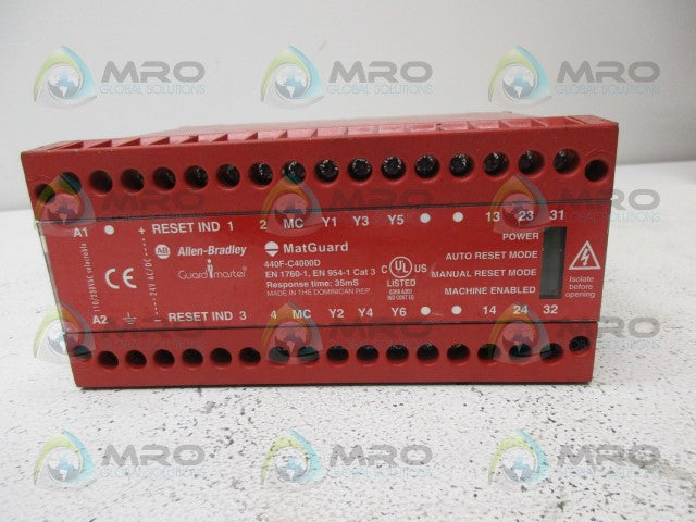 ALLEN BRADLEY 440F-C4000D MATGUARD CONTROLLER *NEW NO BOX*