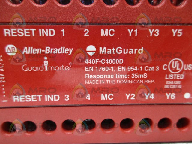ALLEN BRADLEY 440F-C4000D MATGUARD CONTROLLER *NEW NO BOX*
