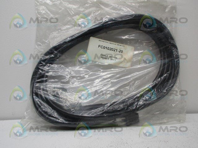 MACHINE TOOL CABLES FC0102021-20 MOTOR POWER CABLE *NEW IN FACTORY BAG*