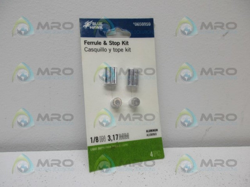 BLUE HAWK 0656959 FERRULE & STOP KIT * NEW IN ORIGINAL PACKAGE *