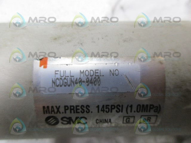 SMC NCDGUN40-0400 PNEUMATIC CYLINDER *NEW NO BOX*