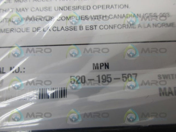 AVOCERT 520-195-507 4-PORT CYBEX SWITCHVIEW *NEW IN BOX*