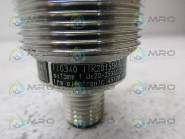 IFM EFECTOR 110340 PROXIMITY SENSOR *NEW NO BOX*