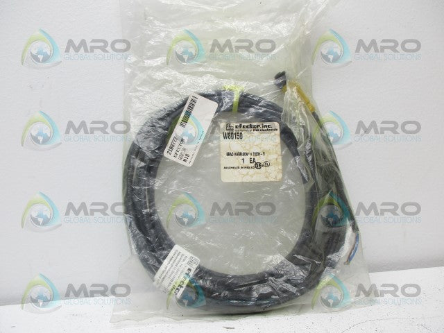 IFM EFECTOR W80150 CORDSET 3PIN STRAIGHT FEMALE 5M CABLE *NEW IN FACTORY BAG*