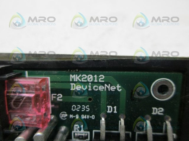 NUMATICS MK2012 DEVICENET MODULE *USED*