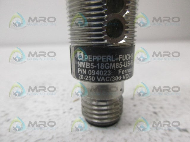 PEPPERL +FUCHS NMB5-18GM85-US-FE-V12 PROXIMITY SWITCH *NEW NO BOX*