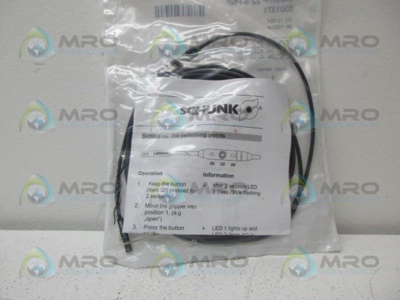SCHUNK MMSK-P22-S-PNP SWITCH *NEW IN FACTORY BAG*