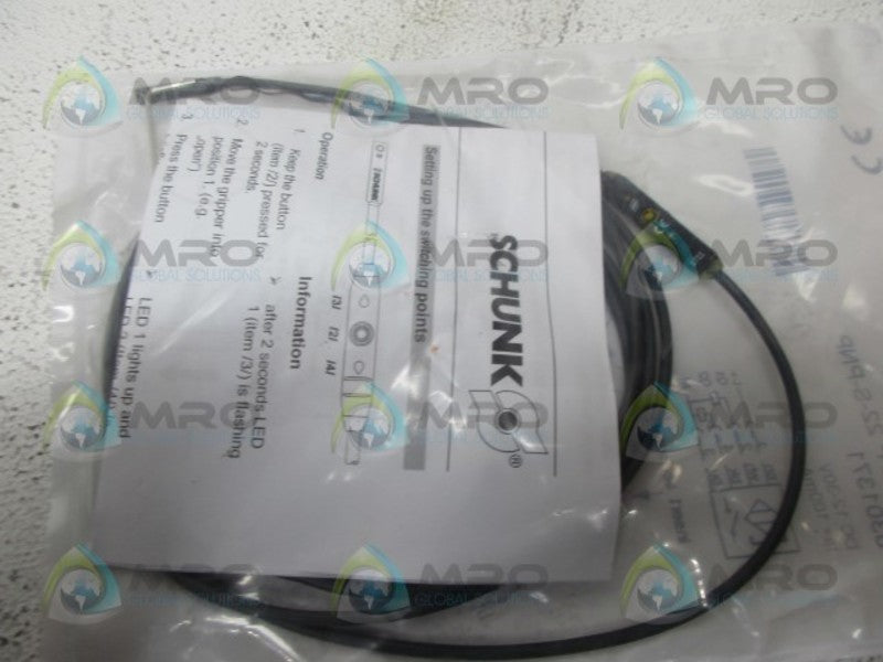 SCHUNK MMSK-P22-S-PNP SWITCH *NEW IN FACTORY BAG*