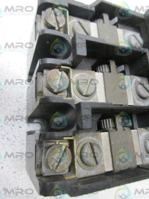 SQUARE D 2510MCG3G3 MOTOR STARTER *USED*