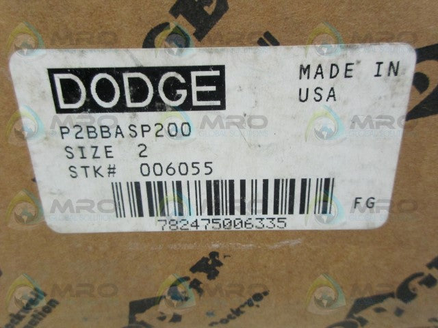 DODGE P2BBASP200 *NEW IN BOX*