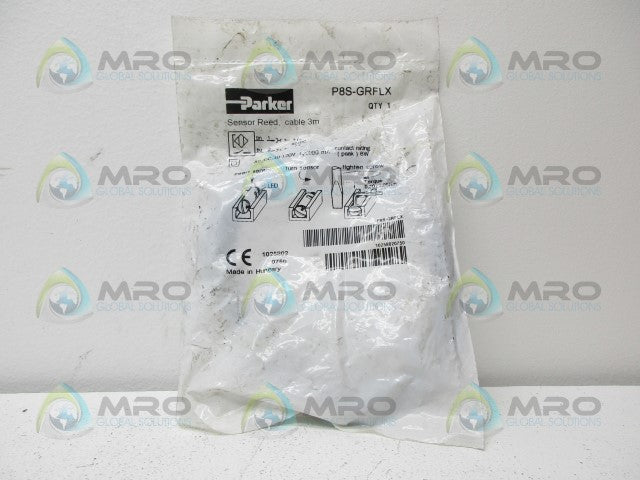 PARKER P8SGRFLX SENSOR,REED CABLE *NEW IN FACTORY BAG*