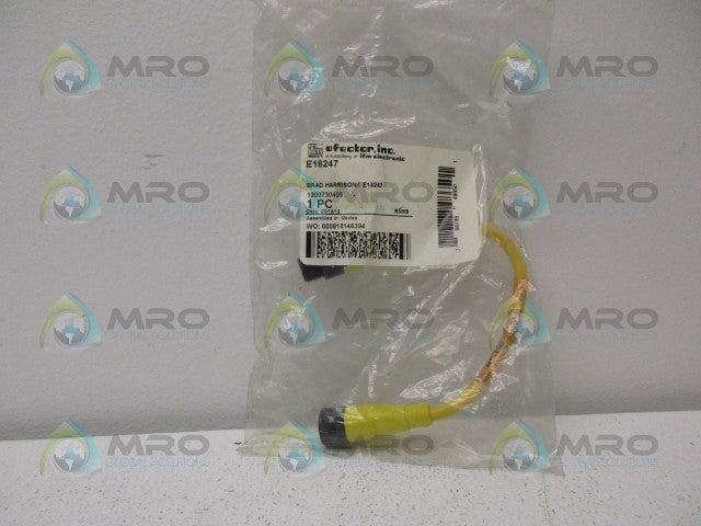 IFM EFECTOR E18247 CABLE*NEW IN FACTORY BAG*