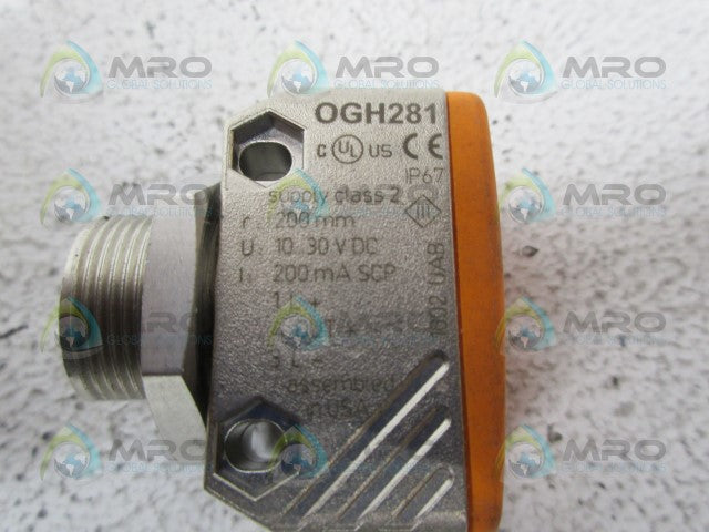 IFM EFECTOR OGH281 OPTICAL PROX SENSOR *NEW NO BOX*