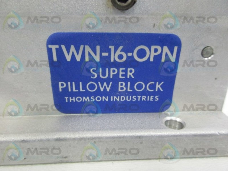 THOMSON TWN-16-OPN SUPER PILLOW BLOCK *NEW IN BOX*