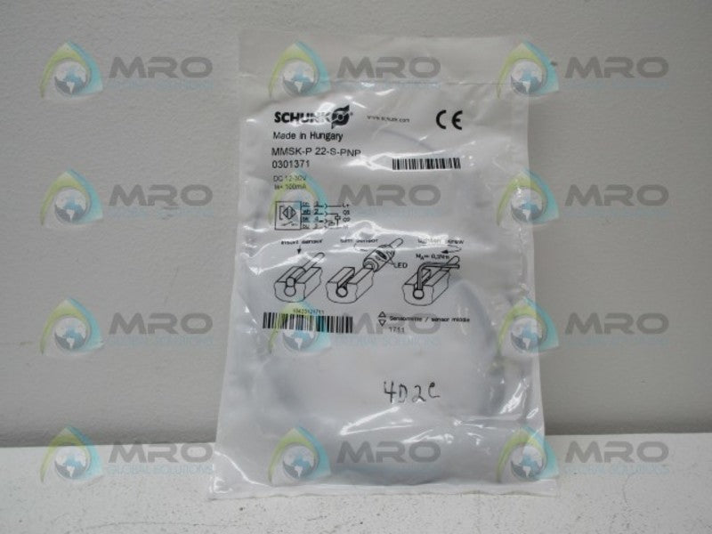 SCHUNK MMSK-P 22-S-PNP SENSOR SWITCH *NEW IN FACTORY BAG*
