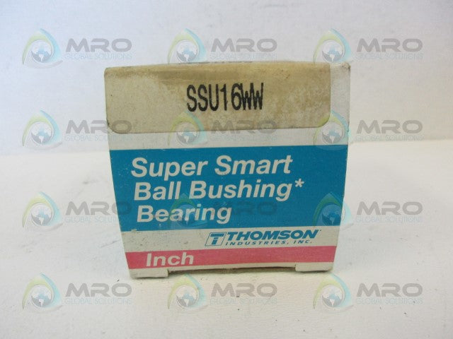 THOMSON SSU16WW BALL BUSHING BEARING CLOSED *NEW IN BOX*