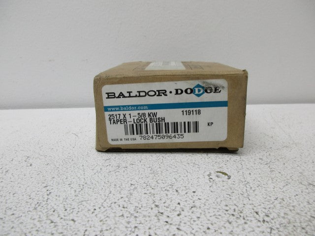 DODGE 119118 TAPER LOCK BUSHING 1-5/8" *NEW IN BOX*