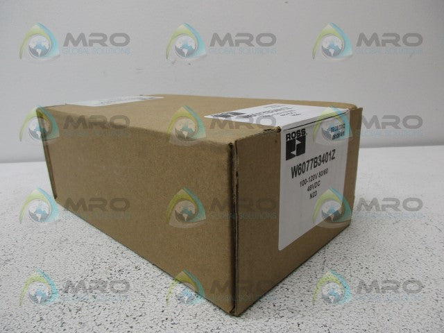 ROSS W6077B3401Z DOUBLE SOLENOID VALVE *FACTORY SEALED*