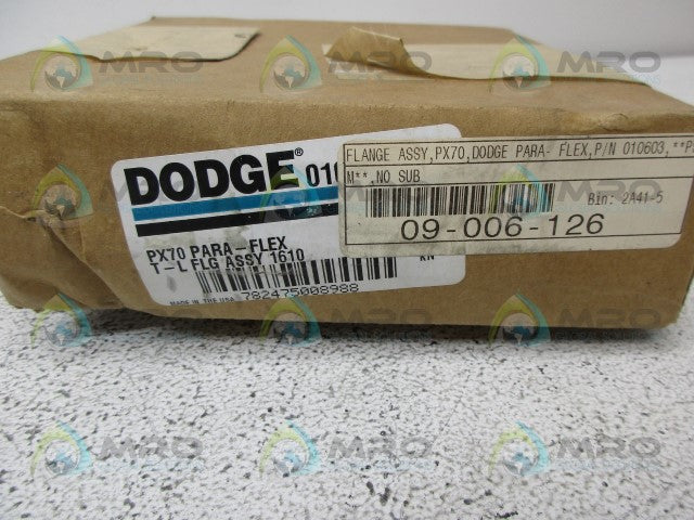 DODGE PX70 010603 PARA-FLEX *FACTORY SEALED*