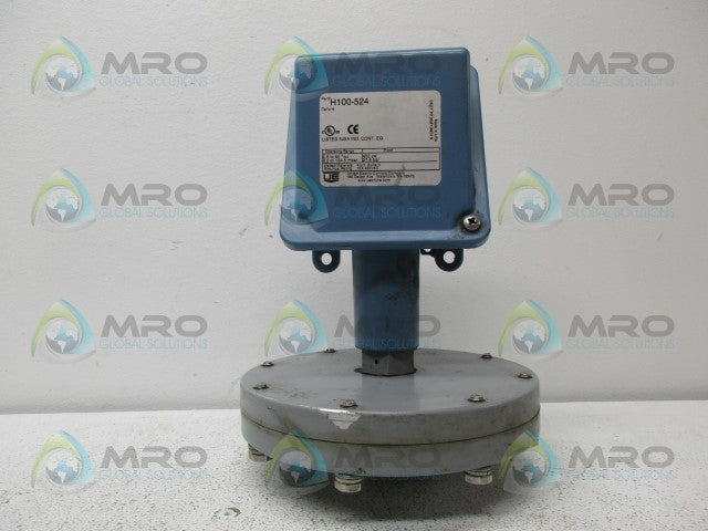 UNITED ELECTRIC H100-524 PRESSURE SWITCH *USED*