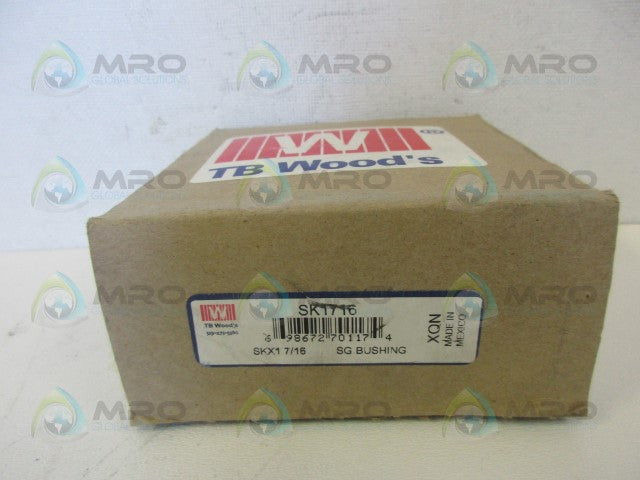 TB WOODS SK1716 SK SPLIT TAPER LOCK BUSHING 1-7/16" *NEW IN BOX*