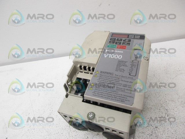 YASKAWA CLMR-VU4A0004FAA DRIVE (AS PICTURED) *USED*