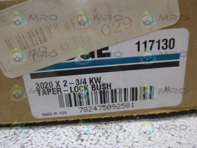 DODGE 117130 3020 TAPER LOCK BUSHING 2-3/4" *FACTORY SEALED*