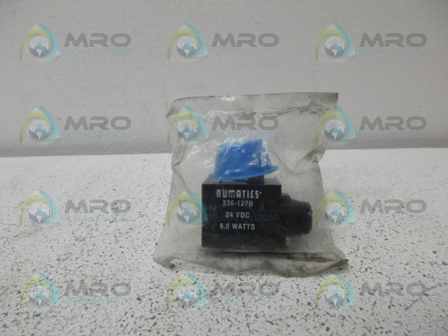 NUMATIC 236-127B COIL 24VDC *NEW IN FACTORY BAG*