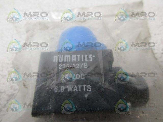 NUMATIC 236-127B COIL 24VDC *NEW IN FACTORY BAG*