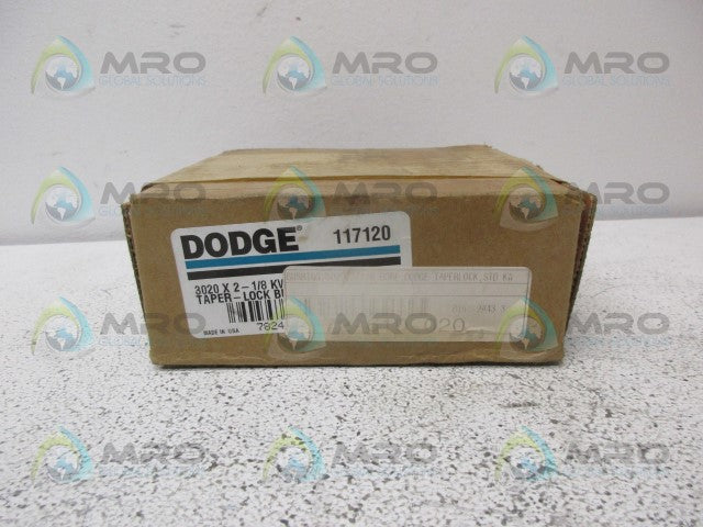 DODGE 117120 3020 TAPER LOCK BUSHING 2-1/8" *FACTORY SEALED*