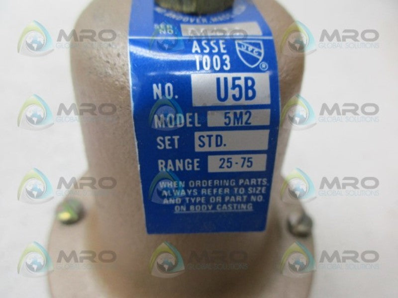 WATTS U5B WATER REDUCING VALVE & STRAINER *NEW IN BOX*