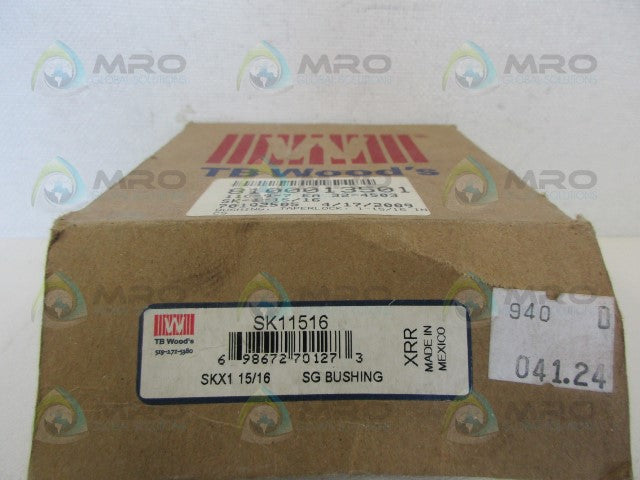 TB WOODS SK11516 SK SPLIT TAPER LOCK BUSHING 1-15/16" *NEW IN BOX*