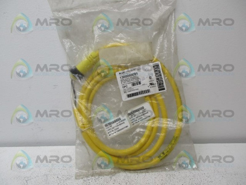 DANIEL WOODHEAD 1300060091 2P FEMALE STRAIGHT CORD *NEW IN FACTORY BAG*