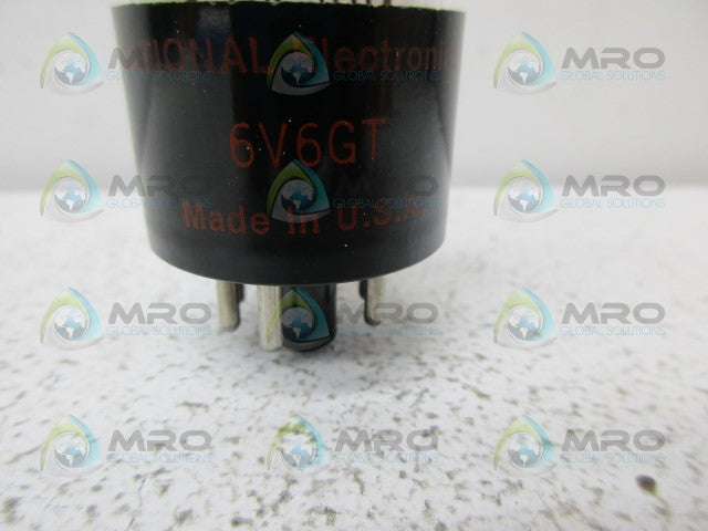 NATIONAL ELECTRONICS 6V6GT VACUUM TUBE *NEW IN BOX*