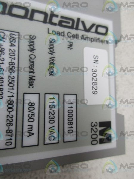 MONTALVO M3200 11000810 AMPLIFIER *NEW IN BOX*