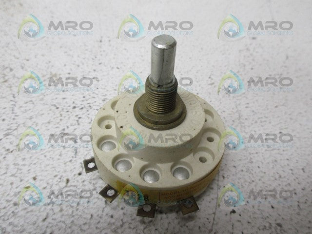 OHMITE 111-4 ROTARY SWITCH *NEW NO BOX*