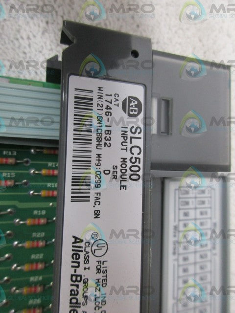 ALLEN BRADLEY 1746-IB32 DIGITAL INPUT MODULE *NEW NO BOX*