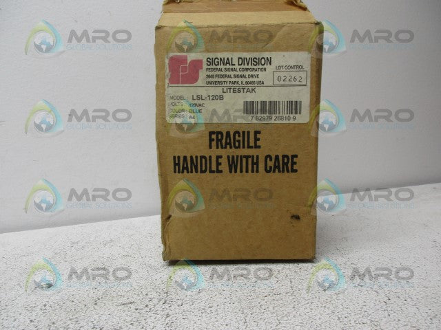 FEDERAL SIGNAL LSL-120B LITESTAK *NEW IN BOX*