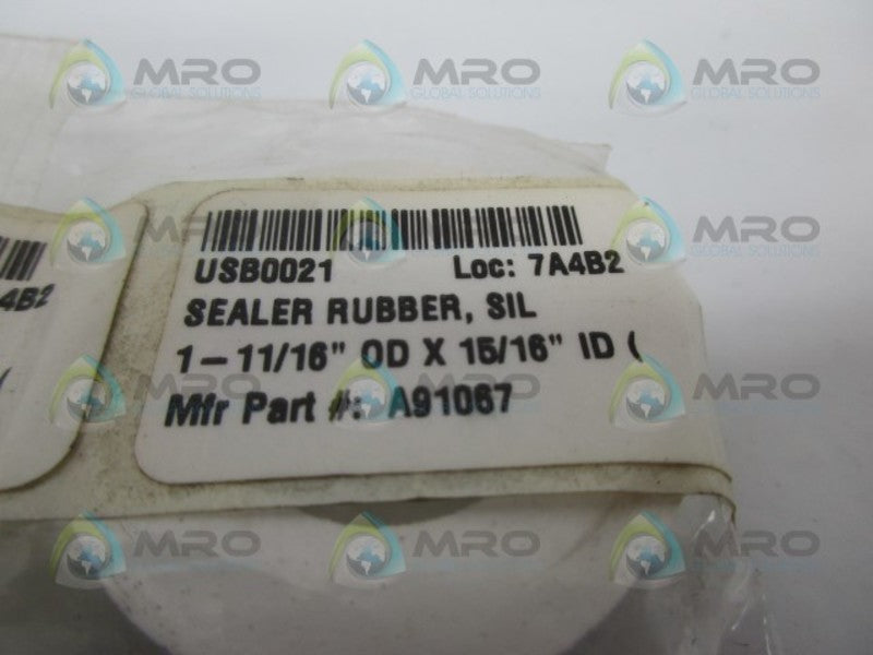 INDUSTRIAL MRO A91067 SEALER RUBBER SEAL *NEW IN BAG*