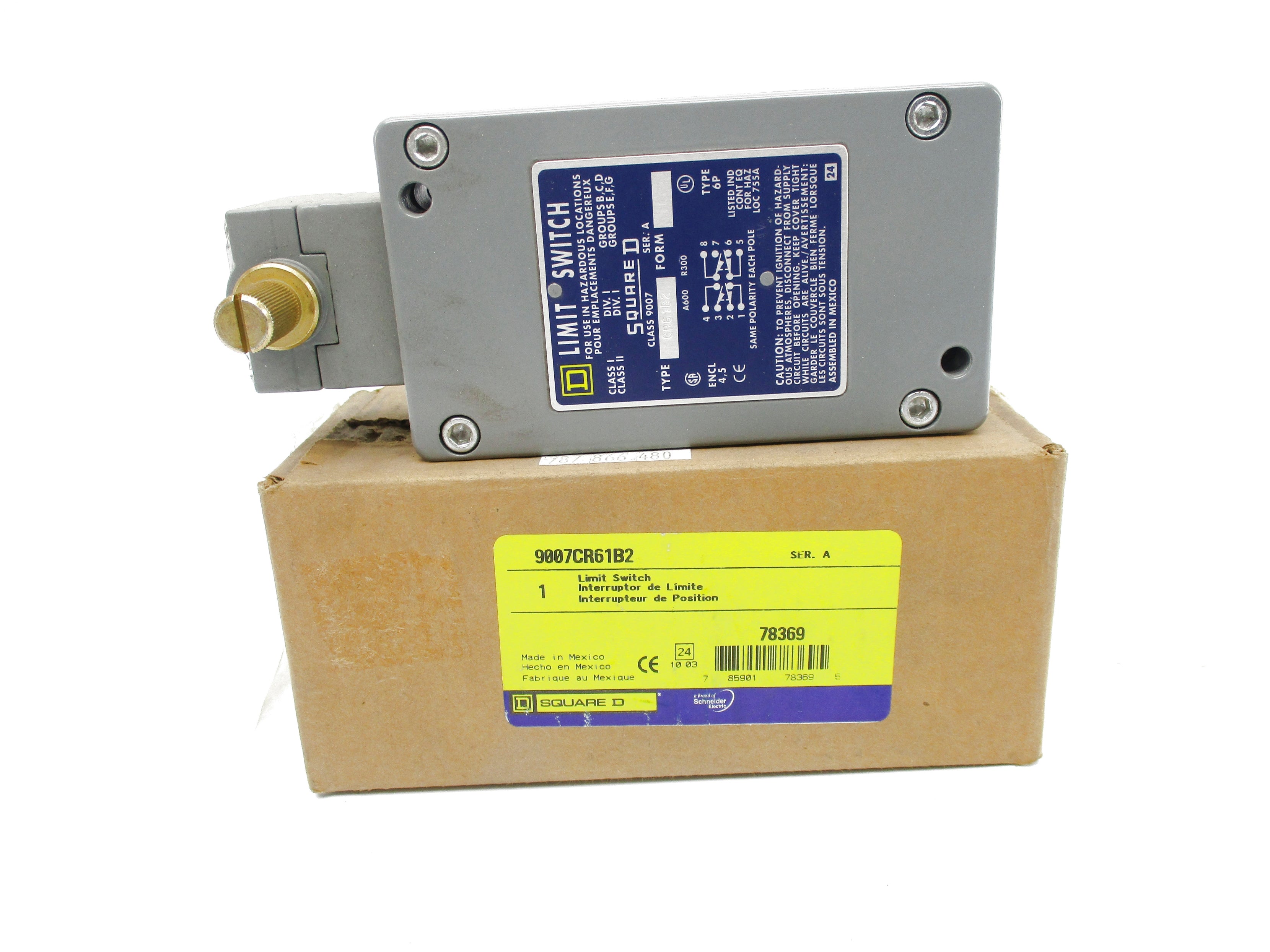 SQUARE D 9007CR61B2 SER. A NSMP