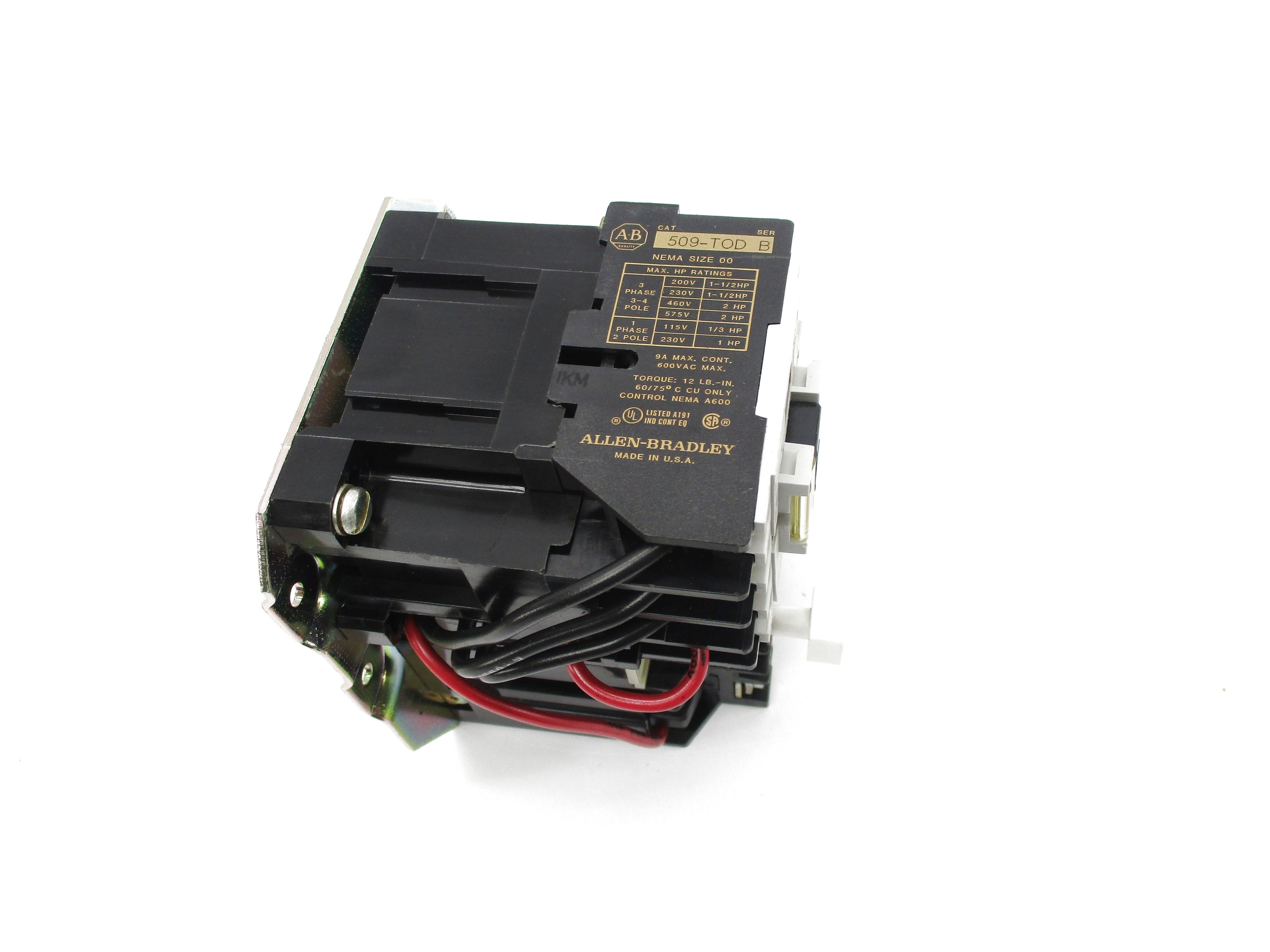 ALLEN BRADLEY 509-T0D SER. B NSMP