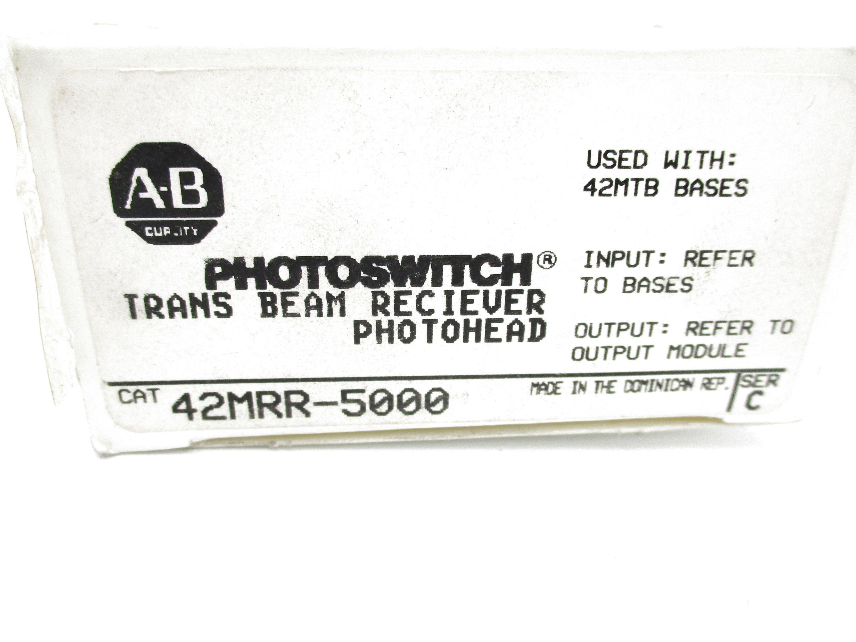 INDUSTRIAL SPARE PART 42MRR-500 SER. C (BK/YL) NSMP