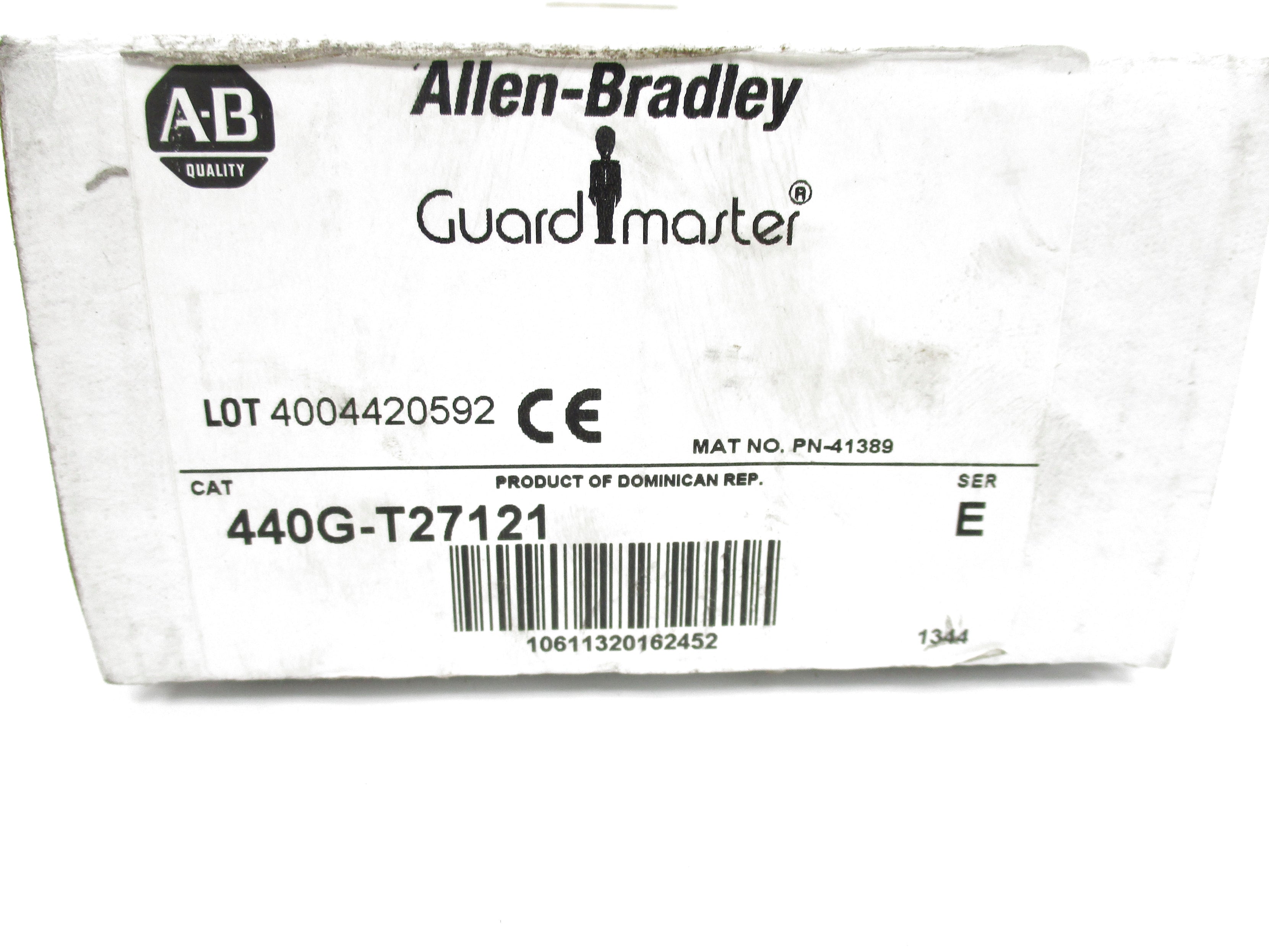 ALLEN BRADLEY 440G-T27121 SER. E (WH) NSMP